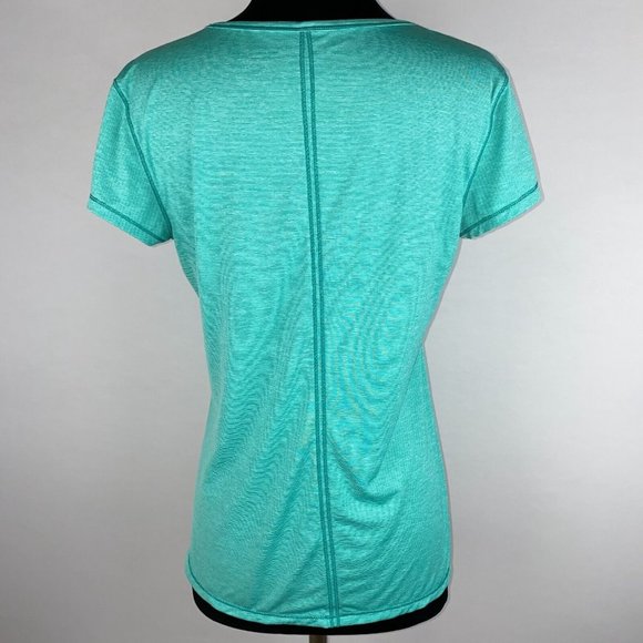 Old Navy Active Go Dry M Micro Striped Heather Activewear T-Shirt Tee - Picture 8 of 12